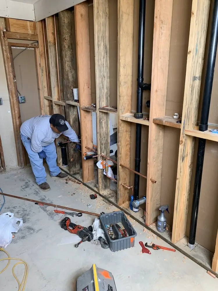Commercial rough-in plumbing for Gas Line Repair in North Hawthorne
